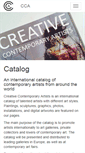 Mobile Screenshot of creativecontemporaryartists.com